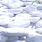 Галтованный белый мрамор 50-200 мм
