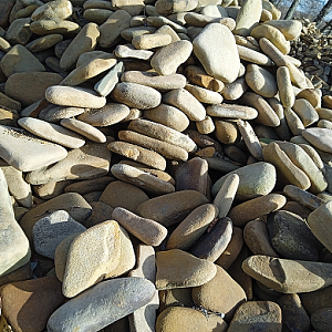 Песчаник галтованный (Дворовка) 100-200 мм