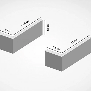 Декоративный камень Аттика 0202 (гипс)